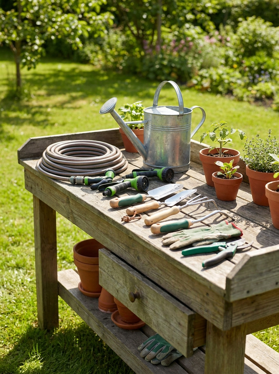 Garden and watering tools 🪴