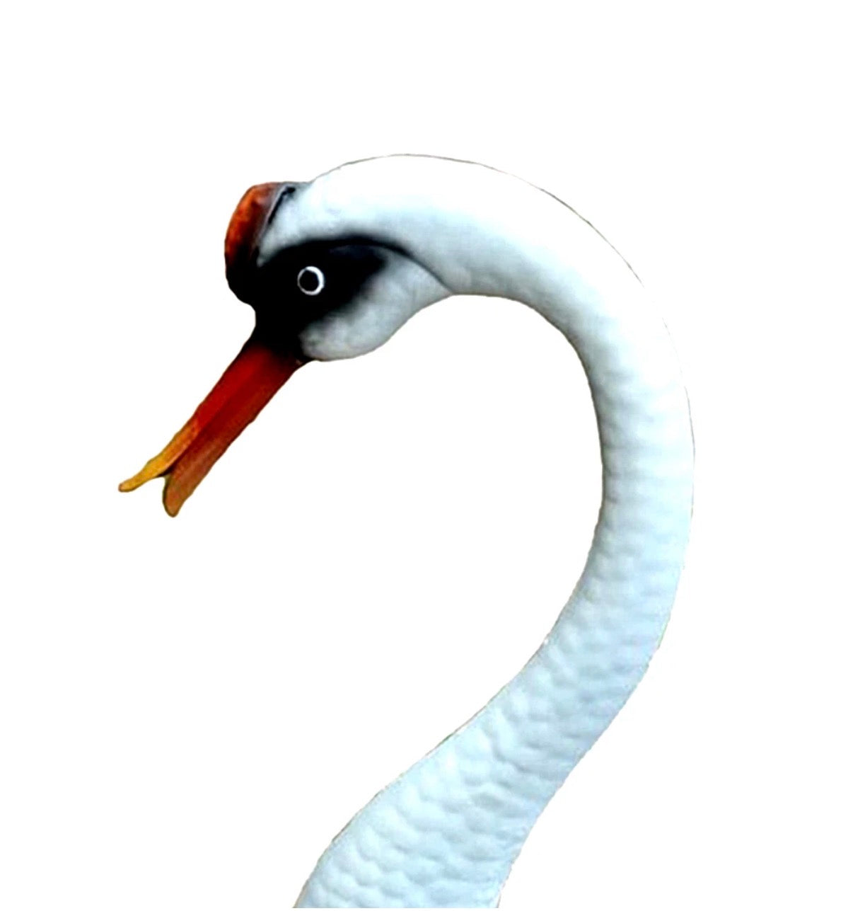 Solar Powered Swan Outdoor Waterproof Metal Garden