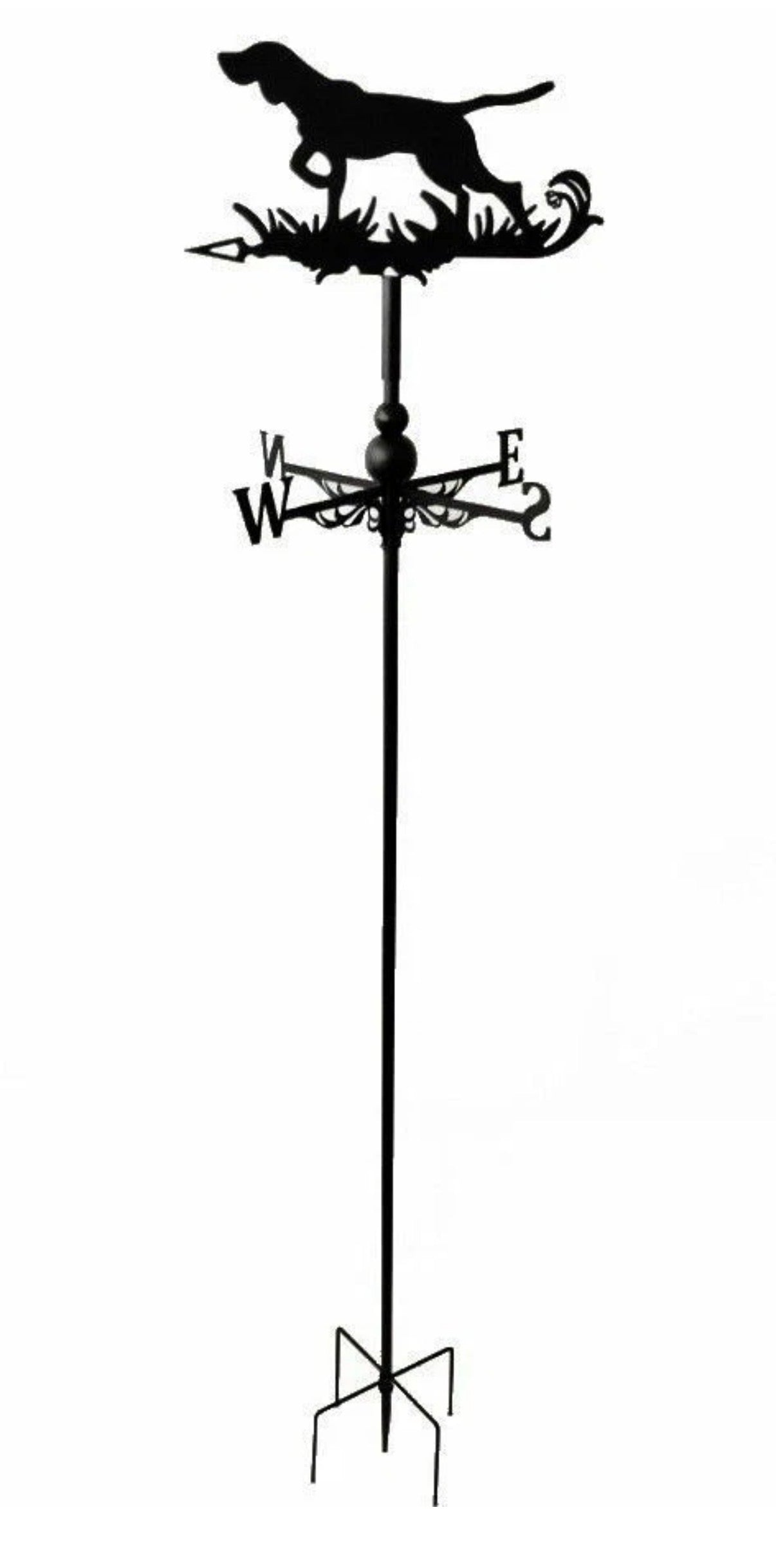Dog floor stand and wall mounted weathervane