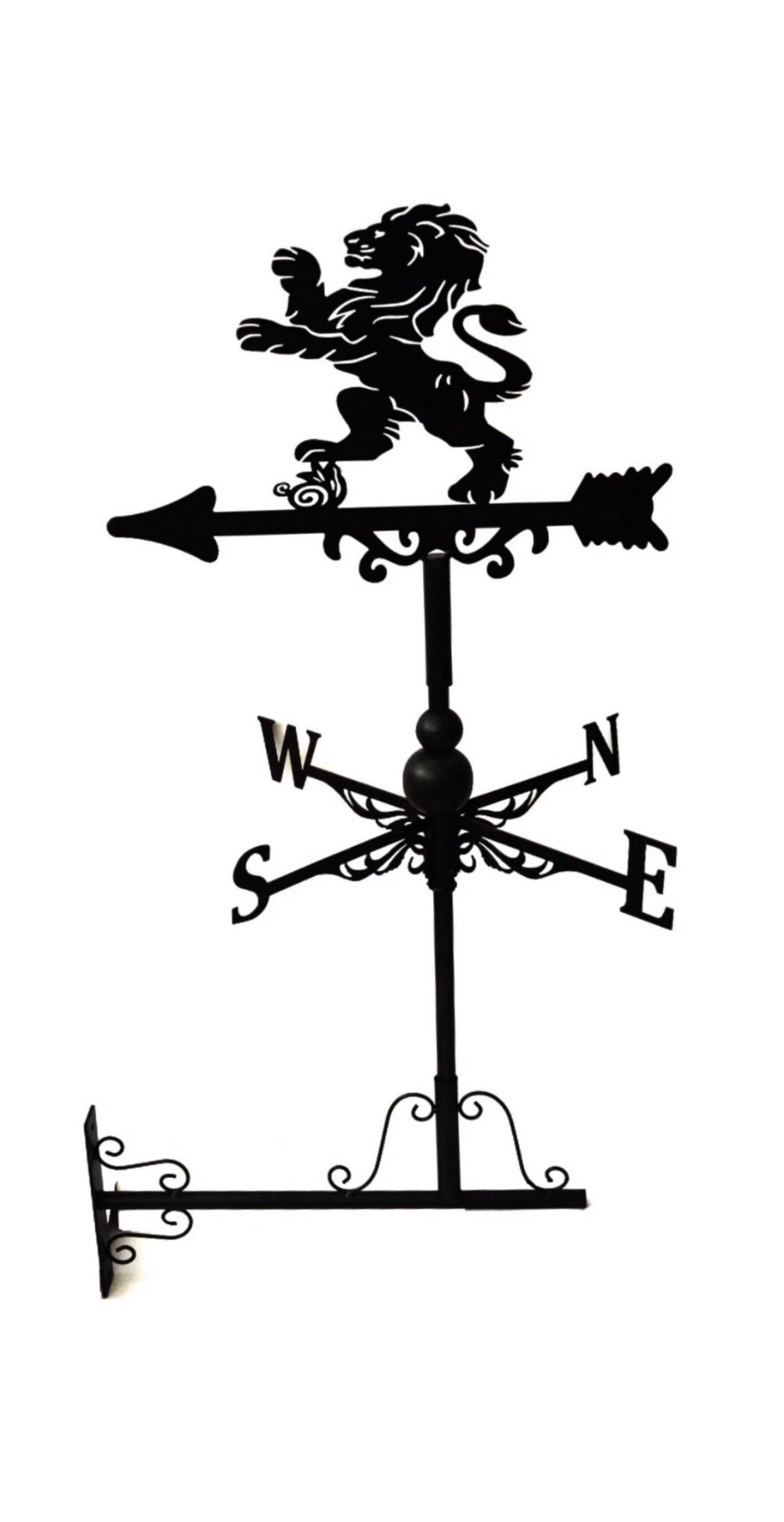Lion floor stand and wall mounted weathervane