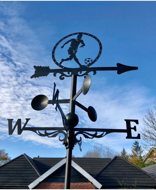 Football floor stand and wall mounted weathervane