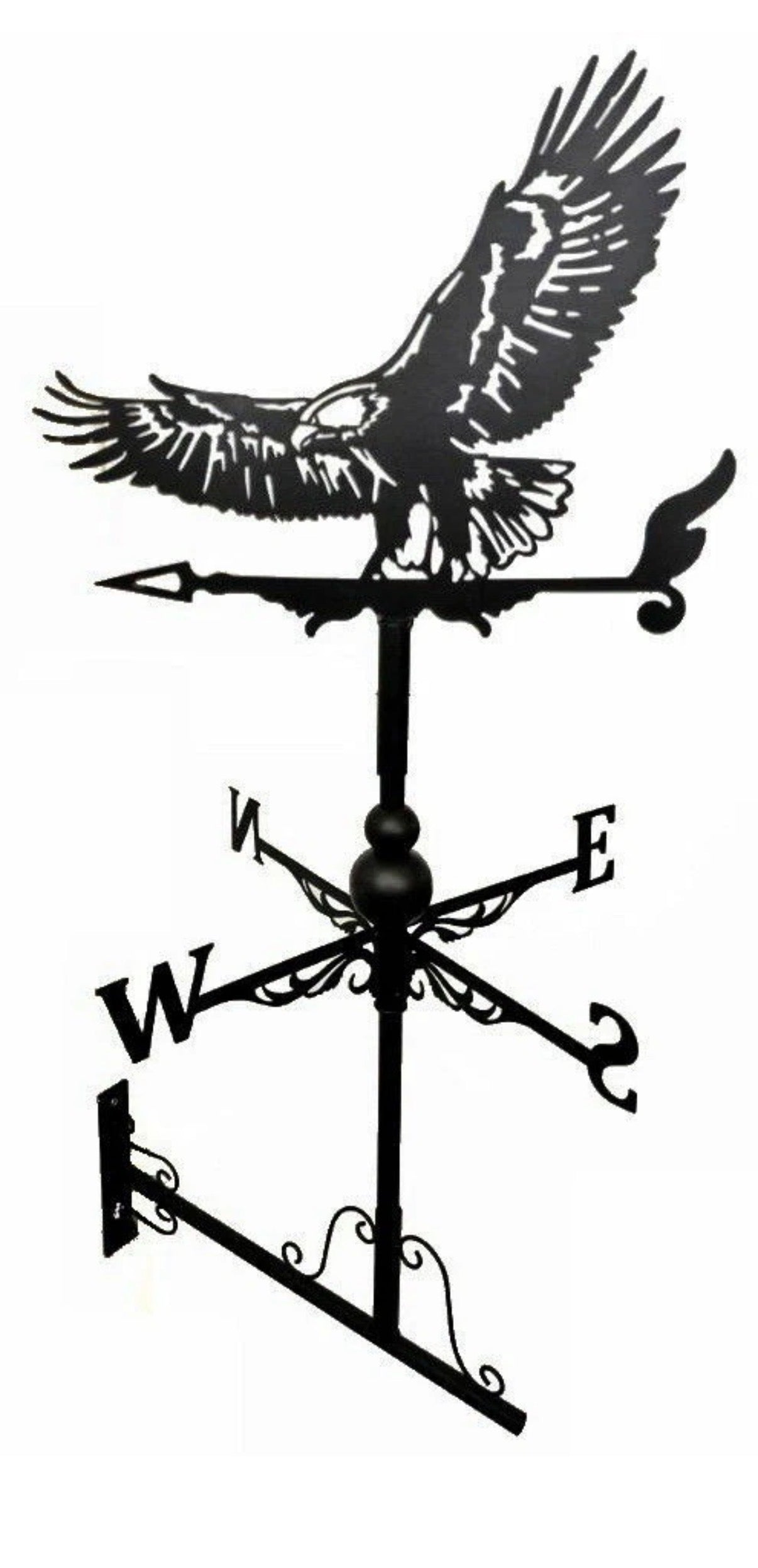 Eagle floor stand and wall mounted weathervane