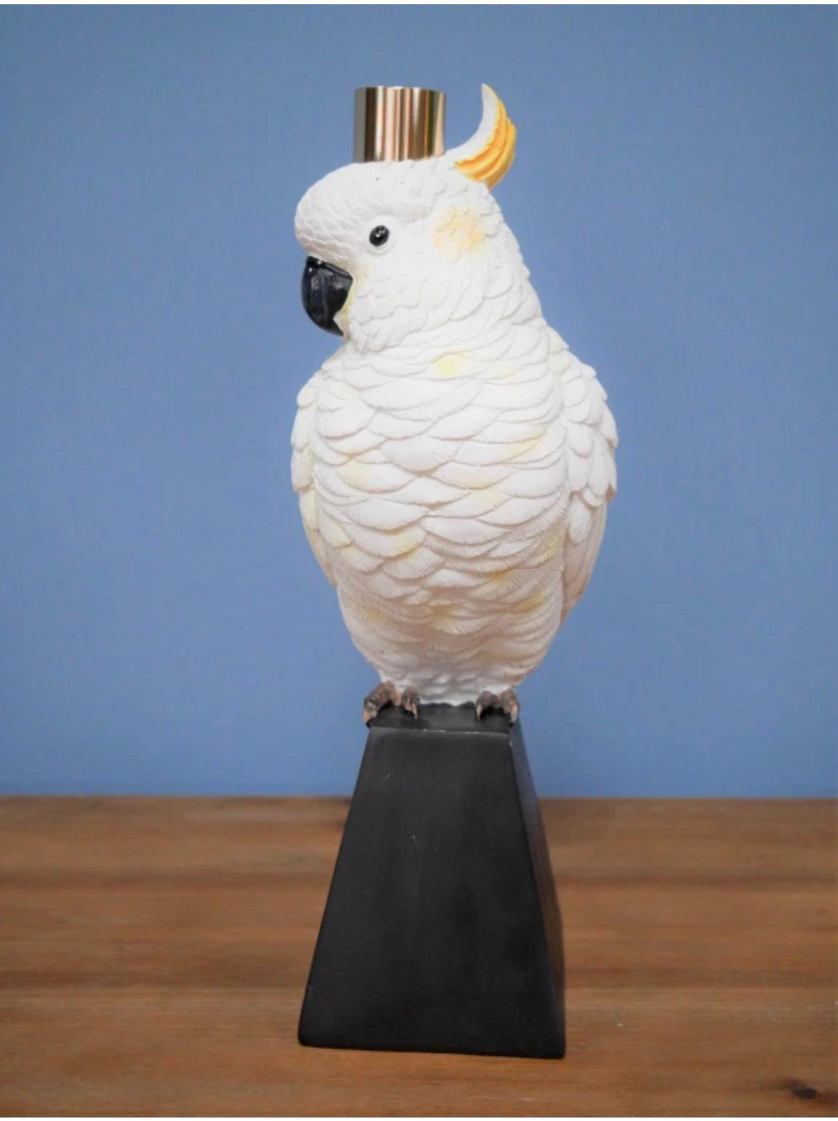 New Parrot Candle Holder Unique Home Decor Sculpture indoor gift
