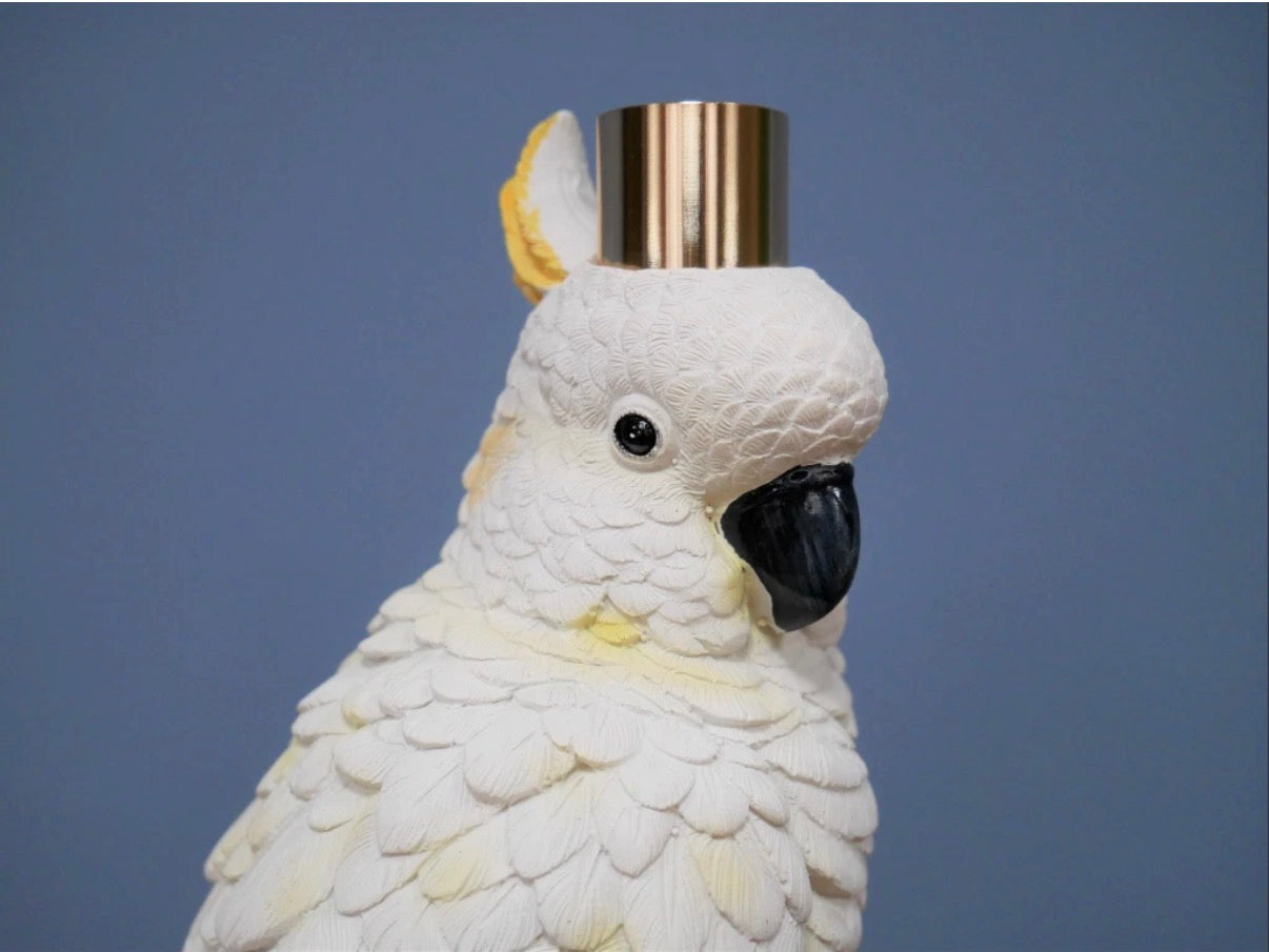 New Parrot Candle Holder Unique Home Decor Sculpture indoor gift