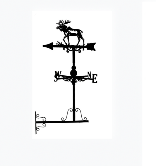 Reindeer floor stand and wall mounted weathervane