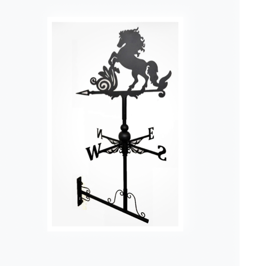 Horse floor stand and wall mounted weathervane