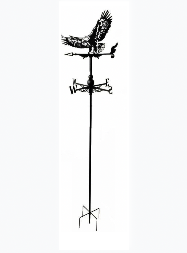 Eagle floor stand and wall mounted weathervane