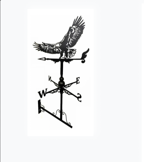 Eagle floor stand and wall mounted weathervane