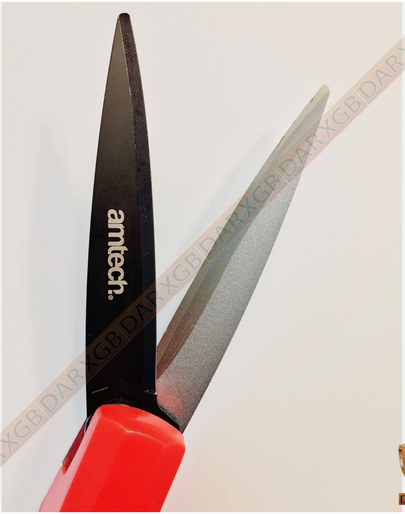 Am-Tech Deluxe 3-Way 180° Grass Shears Blade Two Tone Plastic Handle Garden