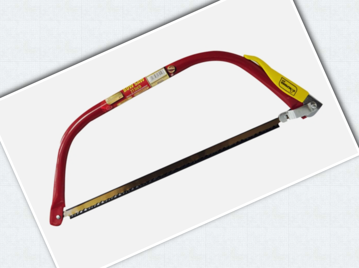 Deluxe 21 inch Bow Saw with Comfy Grip Handle - Kingfisher Pro Gold range