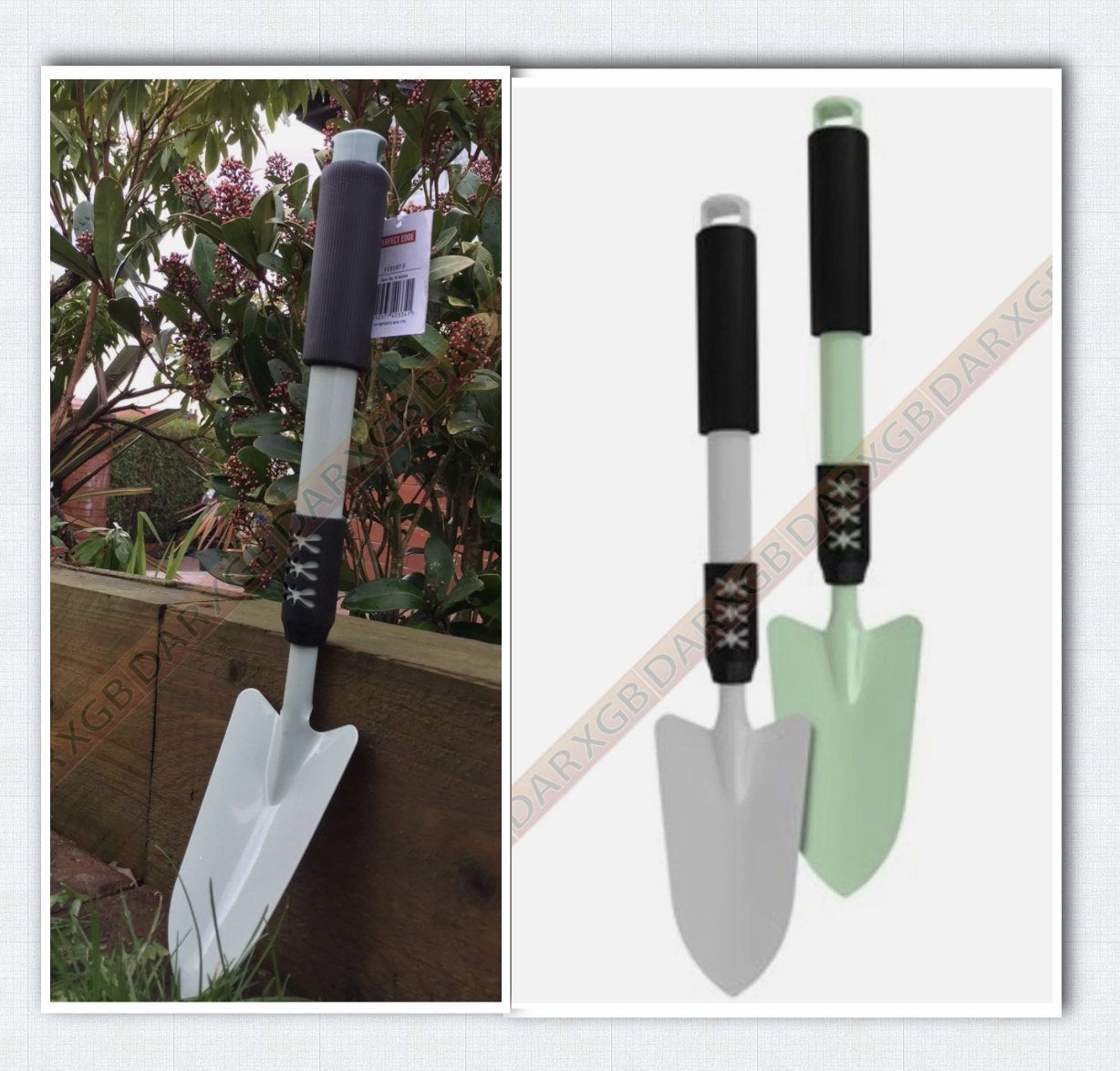 Hand Digging Planting Trowel Ergonomic Soft Grip Handles Strong Sturdy Gardening