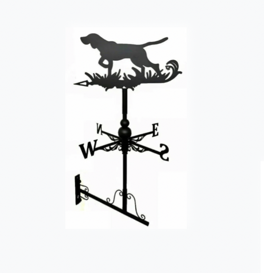 Dog floor stand and wall mounted weathervane