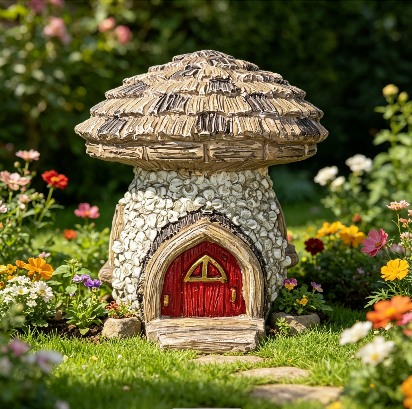 Enchanted Garden Woodland Miniature World Fairy Forest Dolls House Fairyland