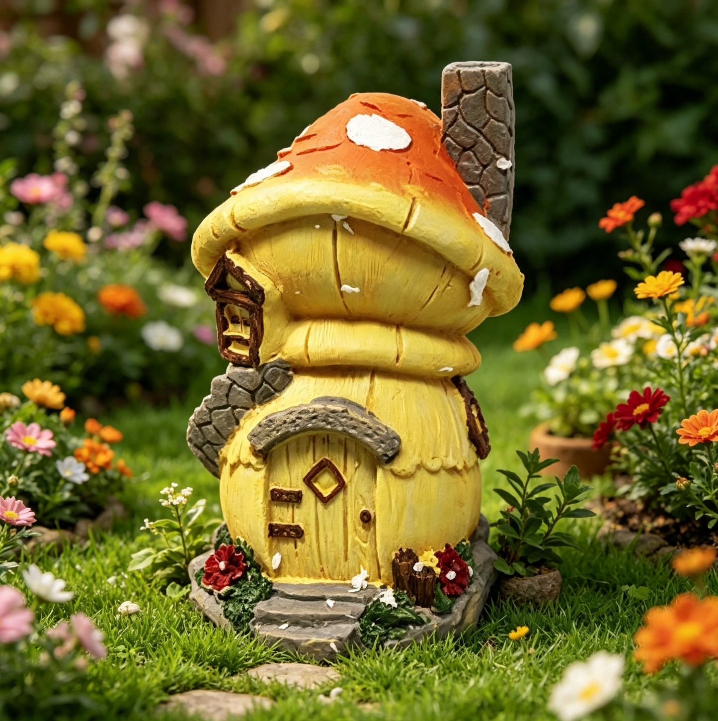Enchanted Garden Woodland Miniature World Fairy Forest Dolls House Fairyland