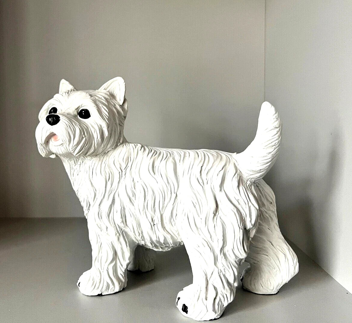 Westie Dog Garden Ornament Statues Sculpture Outdoor Resin Puppy Figurine Pup